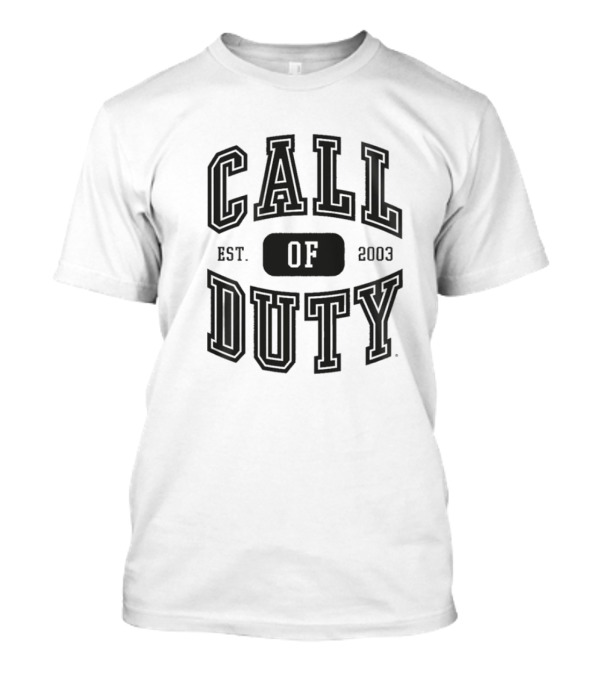 Call Of Duty Alumnus Est 2003 Gaming Apparel T-Shirt