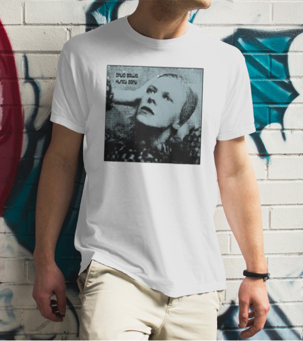 David Bowie Hunky Dory Album Cover Iconic 1971 Retro Style T-Shirt