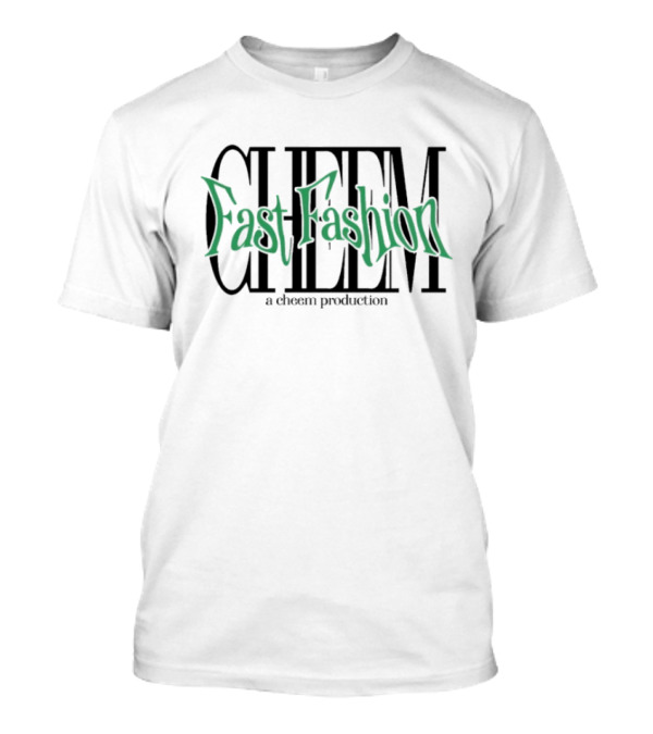 Cheem Fast Fashion A Cheem Production Text Vintage Style T-Shirt