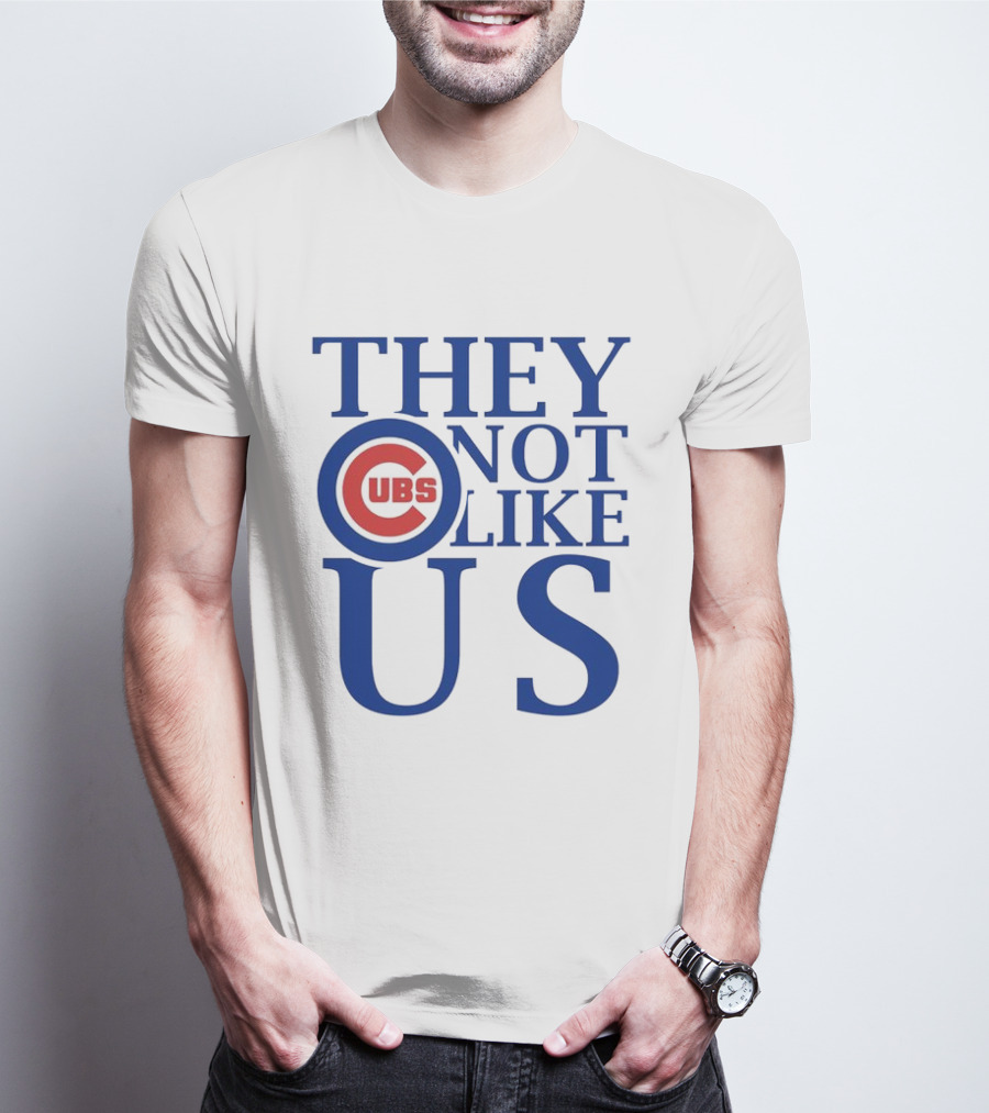 Chicago Cubs They Not Like Us T-Shirt