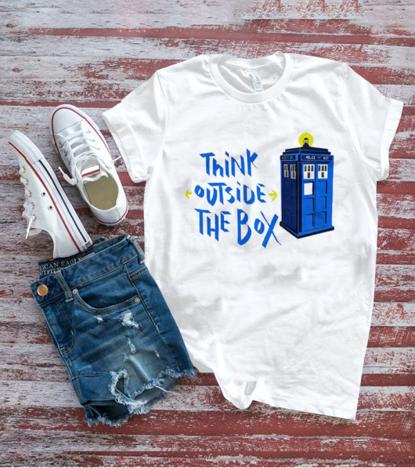 Think Outside The Box Doctor Who Tardis T-Shirt