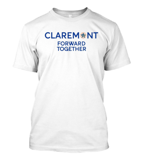 CLAREMONT Forward Together Star Circle Icon T-Shirt