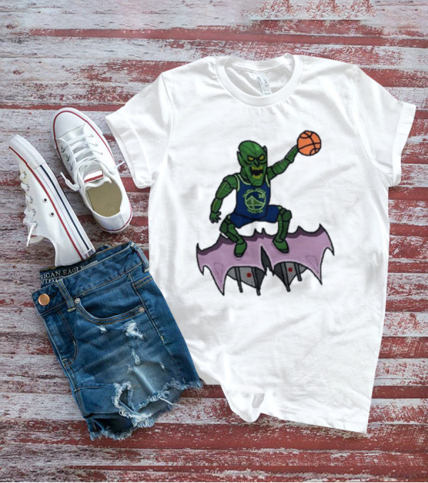 Golden State Warriors Draymond Green Goblin Basketball Crossover T-Shirt