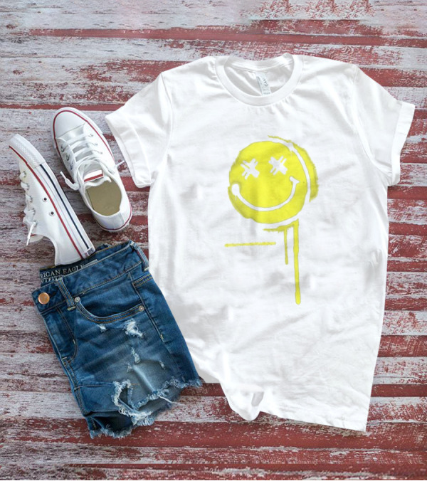 Electric Callboy Dripping Smiley Face T-Shirt