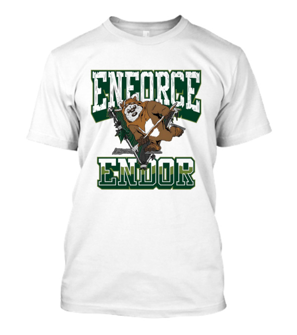 Enforce Endor Hockey Ewok Warrior T-Shirt