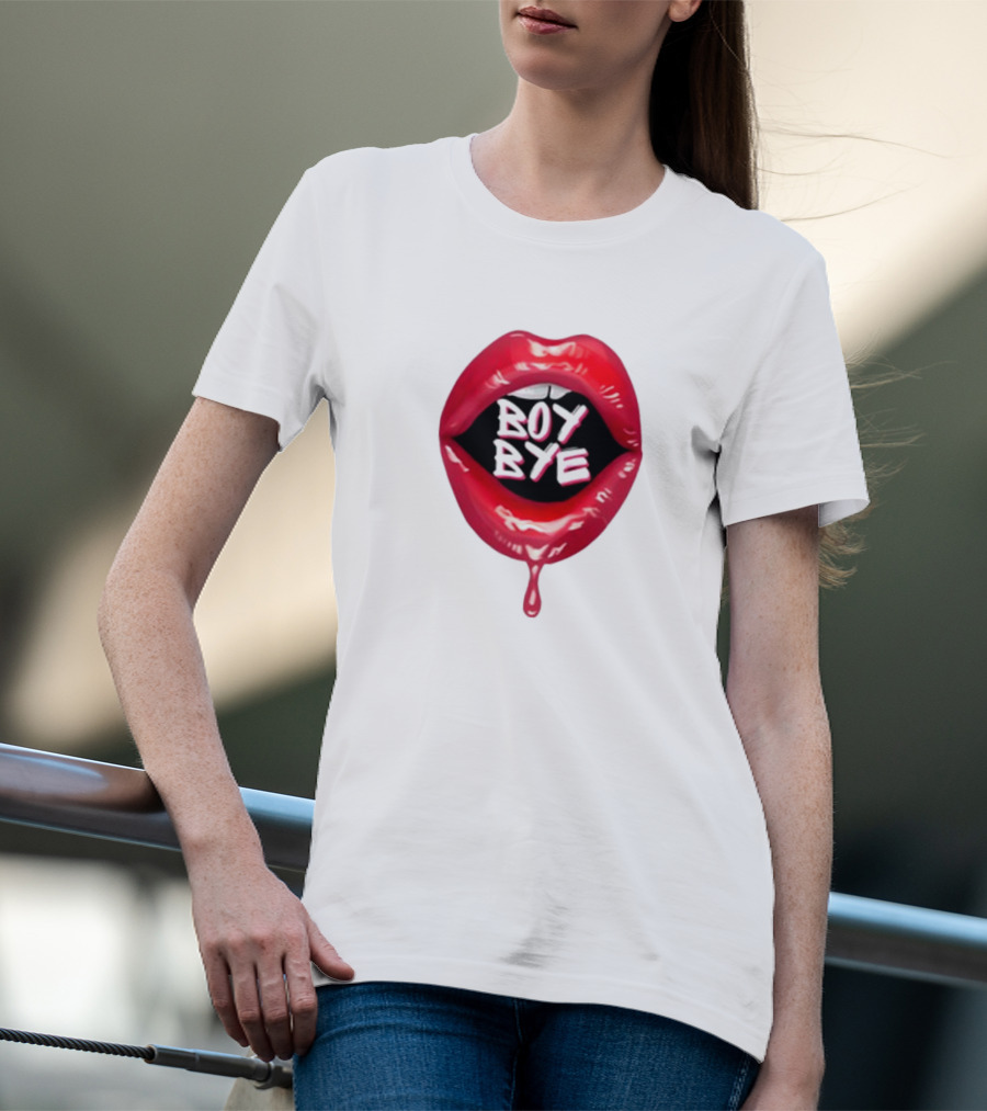 Fabulous Demps Boy Bye Dripping Lips T-Shirt