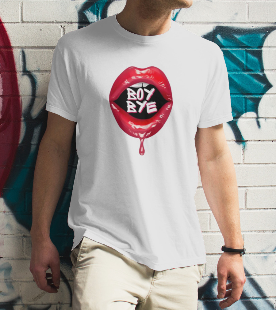 Fabulous Demps Boy Bye Dripping Lips T-Shirt