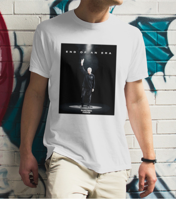 End Of An Era Gregg Popovich Basketball Forever T-Shirt