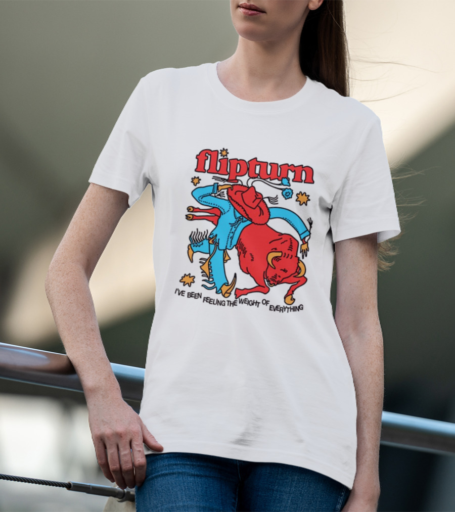 Flipturn Rodeo Clown I've Been Feeling The Word Of Emptiness T-Shirt