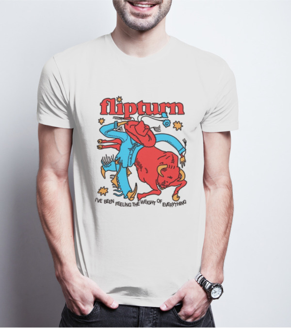 Flipturn Rodeo Clown I've Been Feeling The Word Of Emptiness T-Shirt