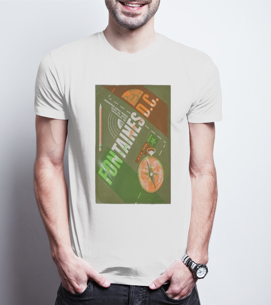 FONTANIES D.C. Marathon Music Works Nashville TN April 30 2025 USA Tour 2025 T-Shirt
