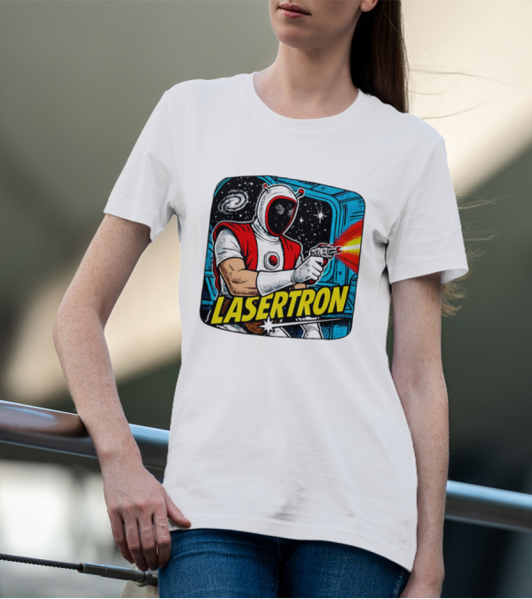 Héctor Guerrero Professional Wrestler Lasertron Space Adventure T-Shirt