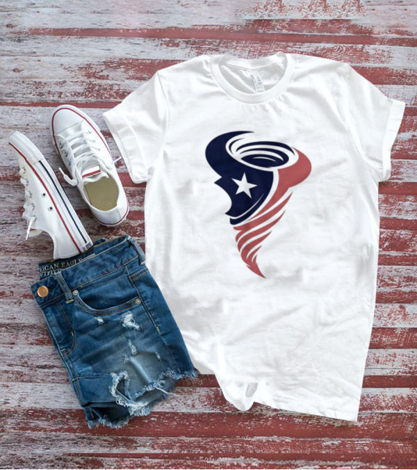 Houston Cyclones Tornado Star Symbol T-Shirt