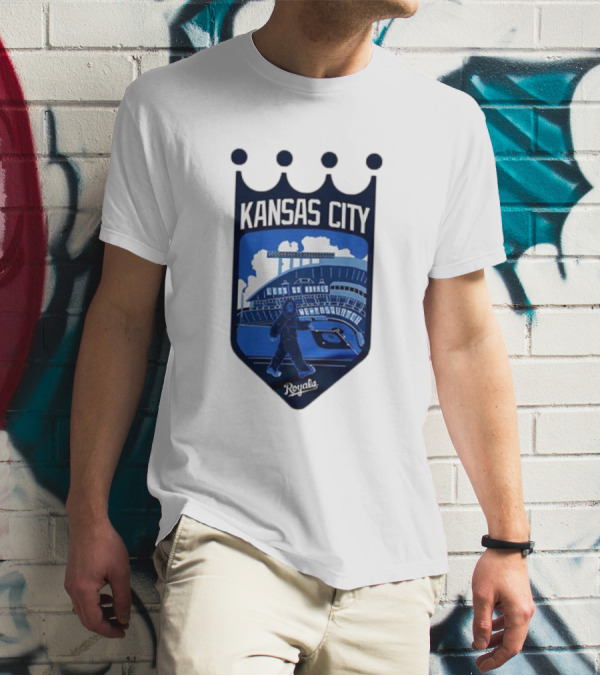 Kansas City Royals Bring Out The Blue Stadium Walk T-Shirt
