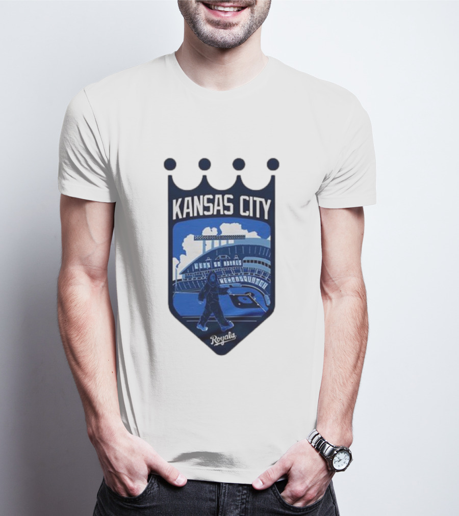 Kansas City Royals Bring Out The Blue Stadium Walk T-Shirt