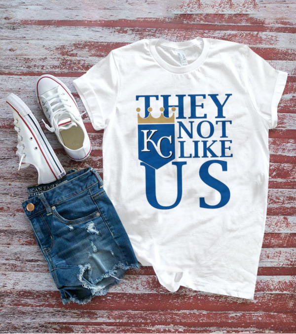 They Not Like Us KC Royals Crown Icon T-Shirt