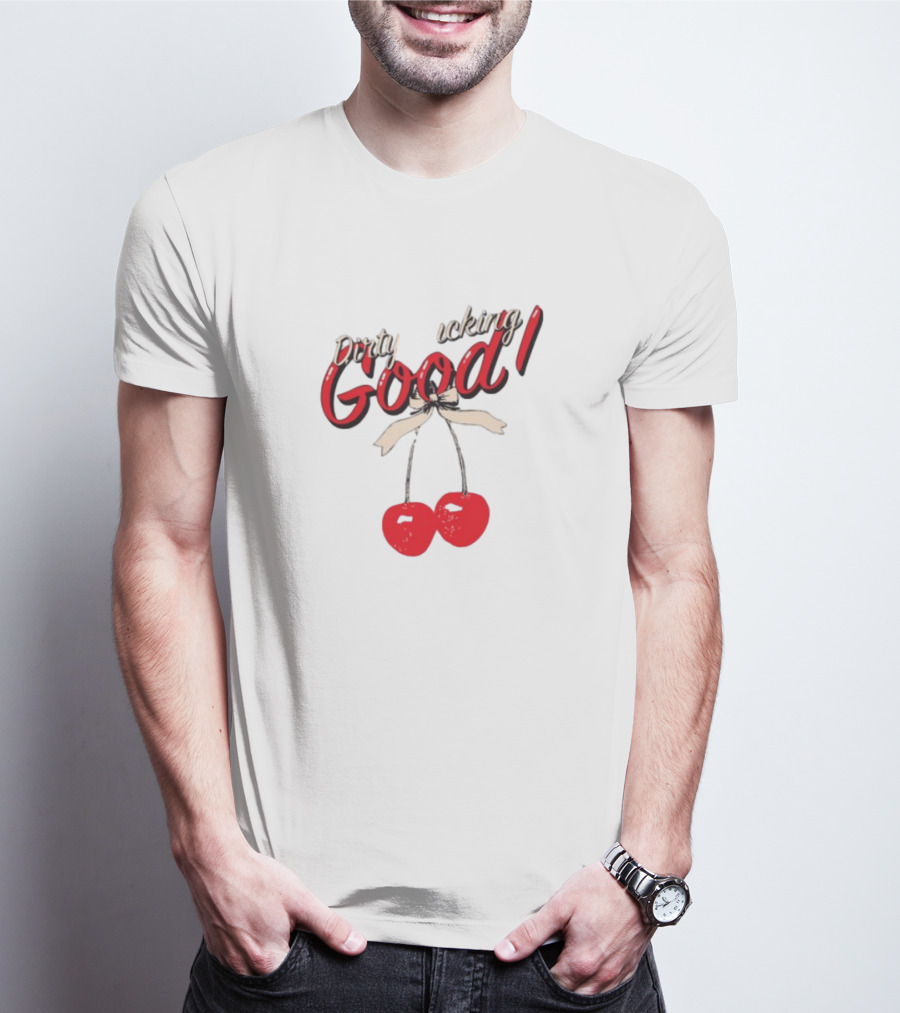 Dirty Good Cherries Bow T-Shirt
