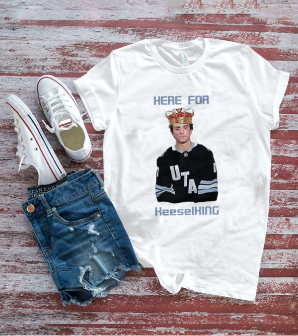 Here For Kesselking Crowned Hockey Player T-Shirt