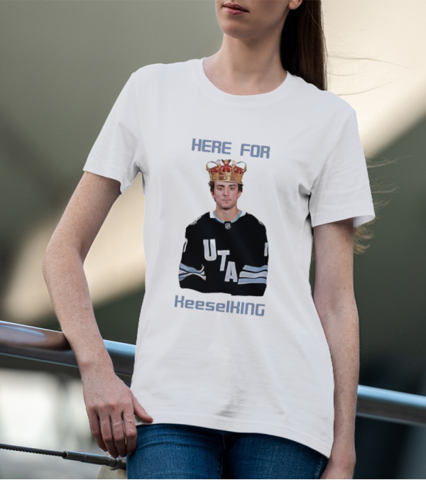 Here For Kesselking Crowned Hockey Player T-Shirt