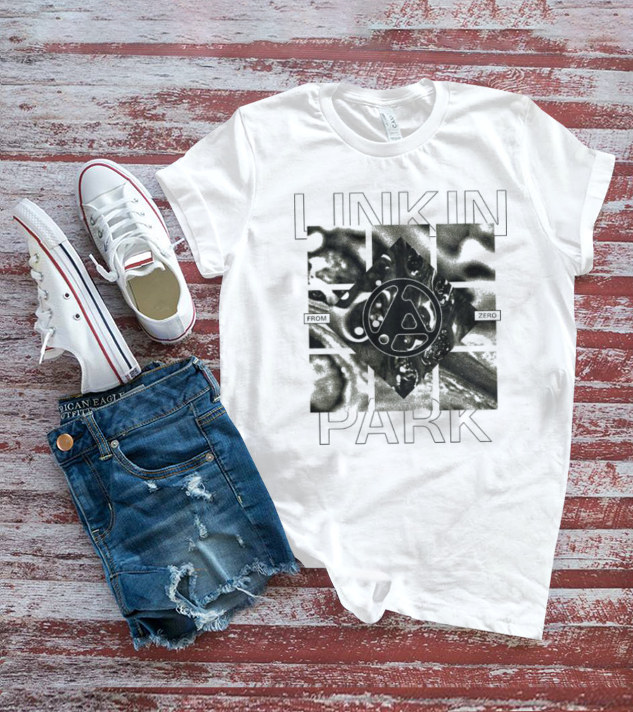 Linkin Park From Zero Strobe Sunburst Logo T-Shirt