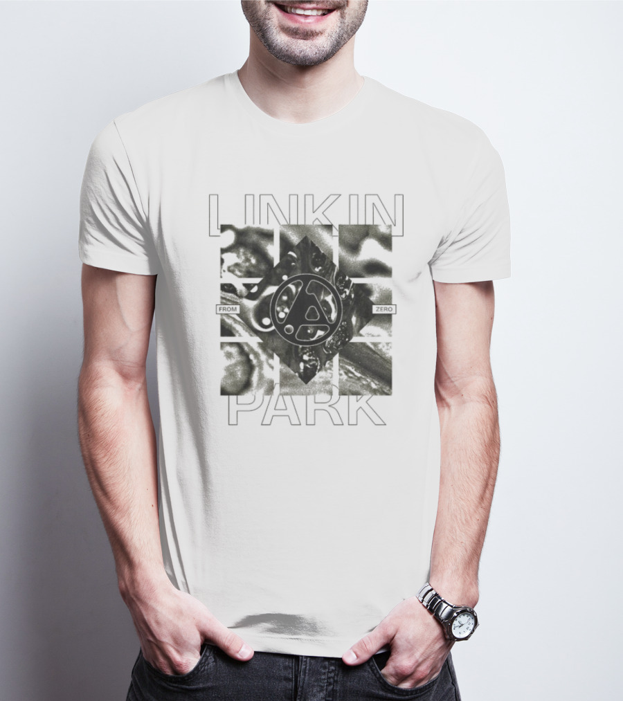 Linkin Park From Zero Strobe Sunburst Logo T-Shirt