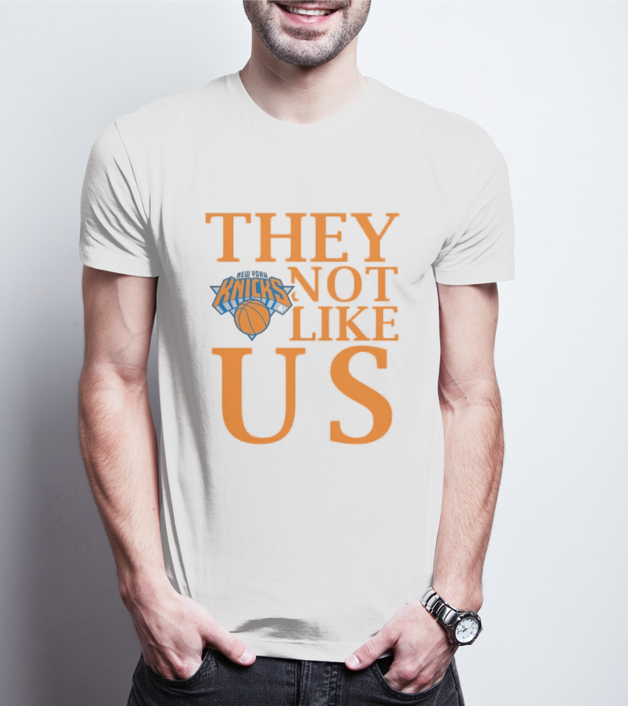New York Knicks They Not Like Us T-Shirt