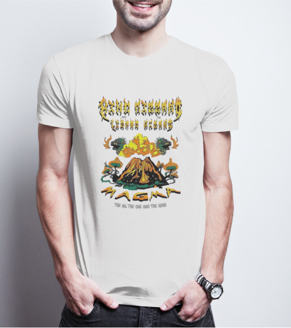 King Gizzard Lizard Wizard Magma Volcanic Imagery T-Shirt