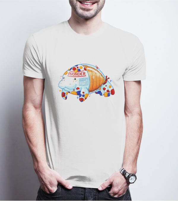 Oddarette Wonder Nutrition Ingredients Happy Manatee T-Shirt