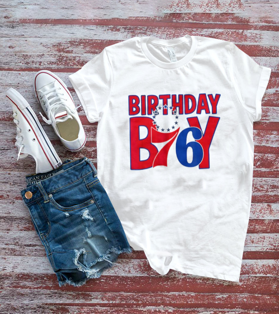 Philadelphia 76ers NBA Birthday Boy B76Y T-Shirt