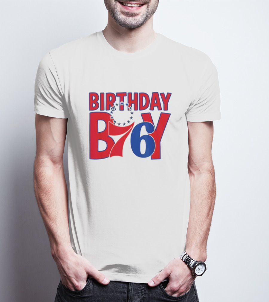Philadelphia 76ers NBA Birthday Boy B76Y T-Shirt
