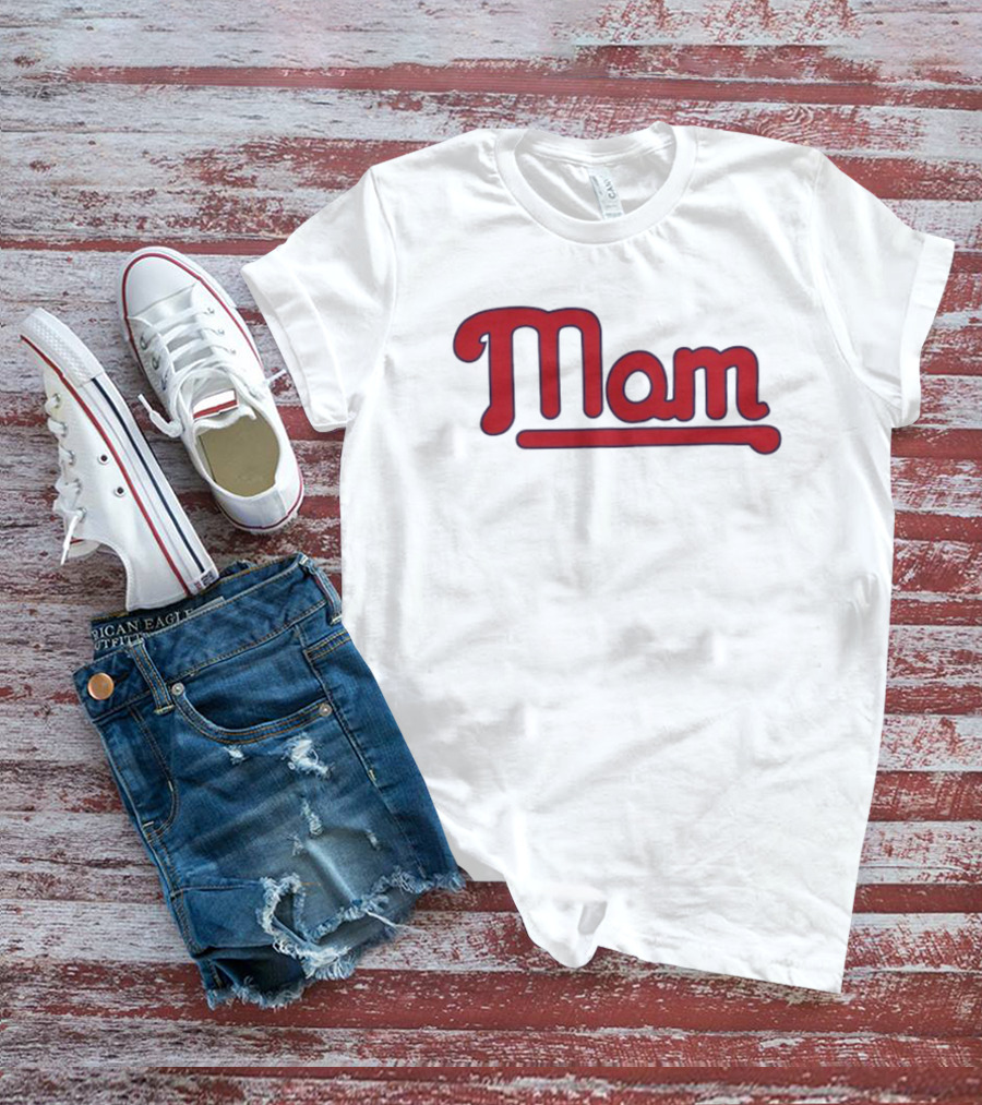 Philadelphia Phillies Mom Mother's Day Celebration T-Shirt