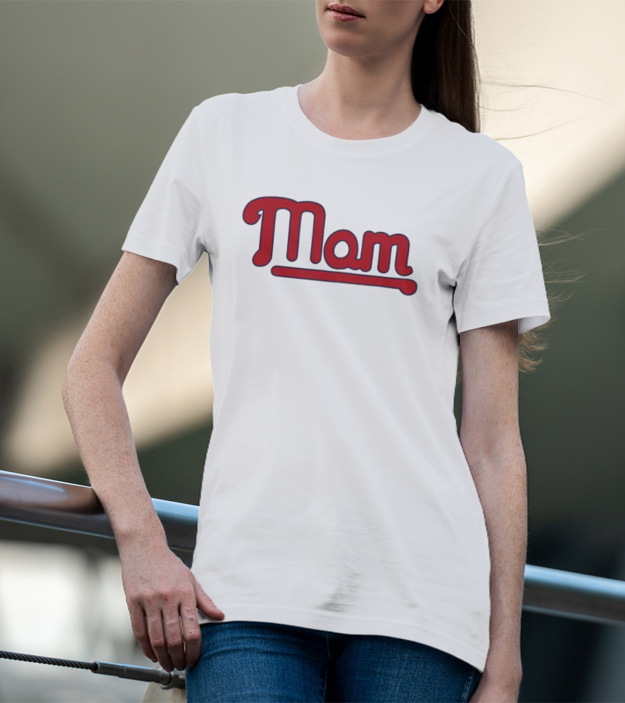 Philadelphia Phillies Mom Mother's Day Celebration T-Shirt