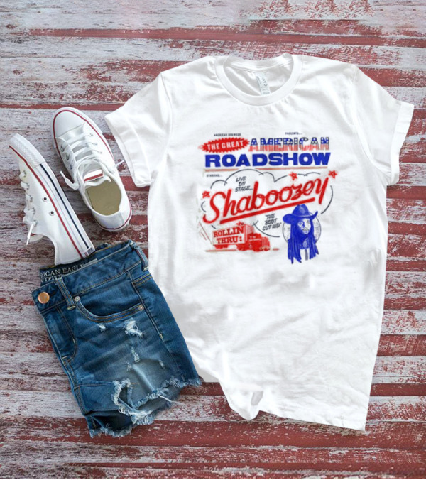 Great American Tour Shaboozey Roadshow 2025 Dates Cowboy Hat T-Shirt