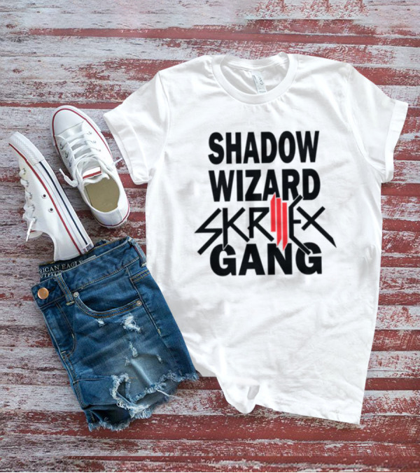 Shadow Wizard Skrillex Gang Red Brush Mark T-Shirt