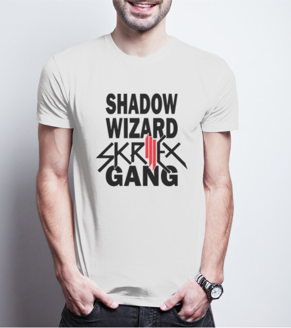 Shadow Wizard Skrillex Gang Red Brush Mark T-Shirt