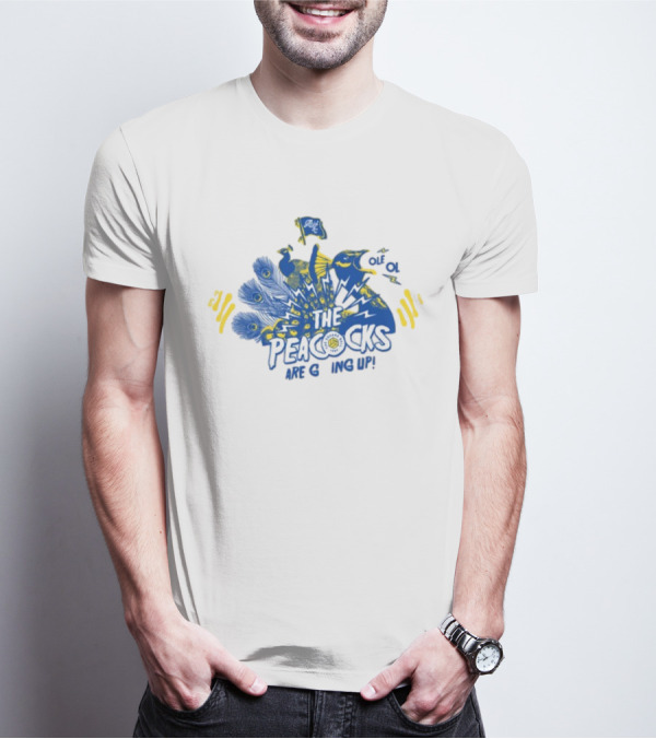 The Square Ball The Peacocks Are Coming Up Retrofit T-Shirt