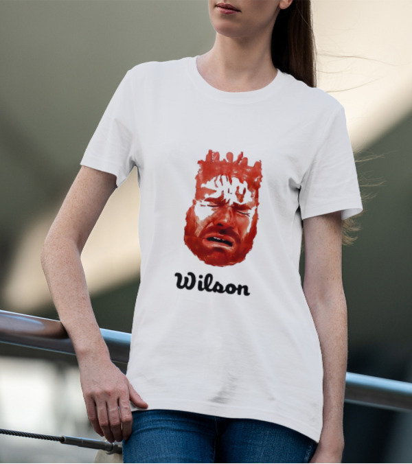 Wilson Tom Wilson Fake Crying Meme Red Face 2025 T-Shirt