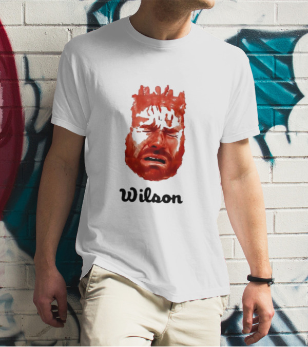 Wilson Tom Wilson Fake Crying Meme Red Face 2025 T-Shirt