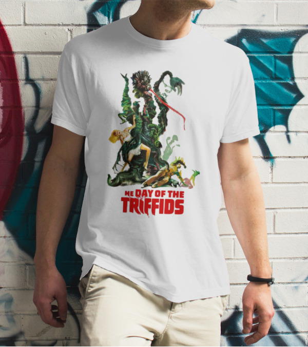 The Day Of The Triffids Classic Movie Horror Imagery T-Shirt