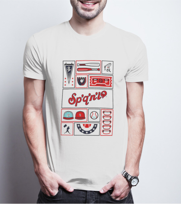 Spokane Indians Ballpark Fun Elements Sp'q'n'iʕ T-Shirt
