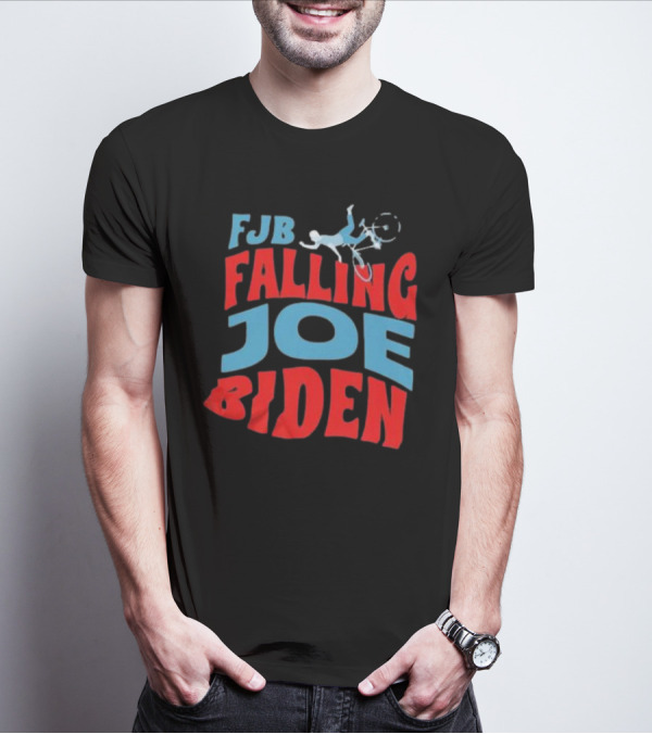FJB Falling Joe Biden Bicycle T-Shirt