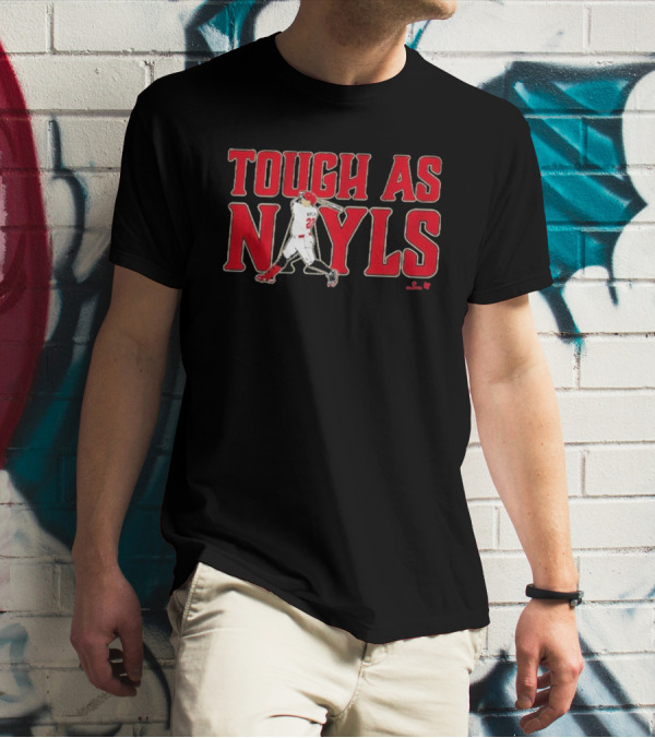 Tough As Nayls Josh Naylor 22 Swing Baseball Player T-Shirt