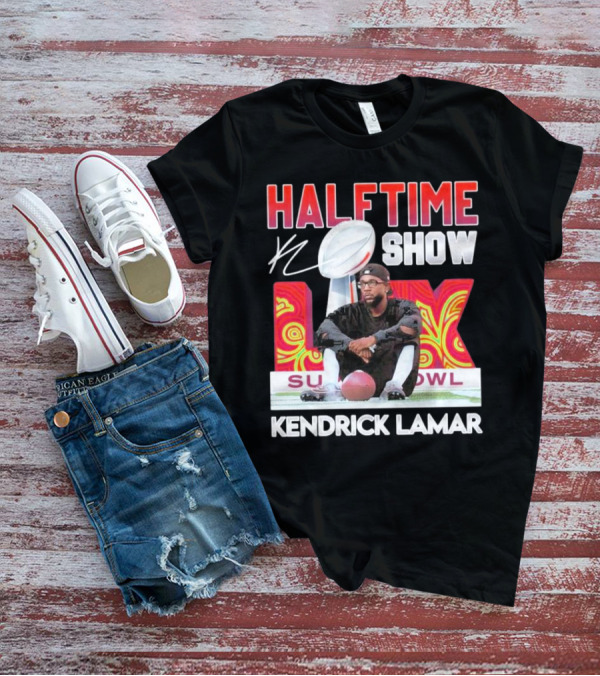 Kendrick Lamar Halftime Show Super Bowl LIX Football T-Shirt