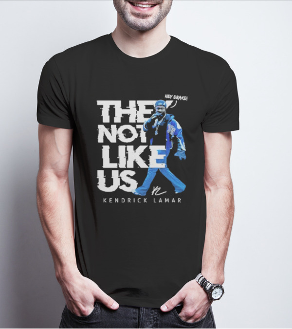 Kendrick Lamar They Not Like Us Super Bowl 2025 T-Shirt