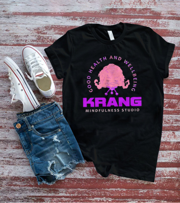 Krang Teenage Mutant Ninja Turtles Good Health And Wellbeing T-Shirt