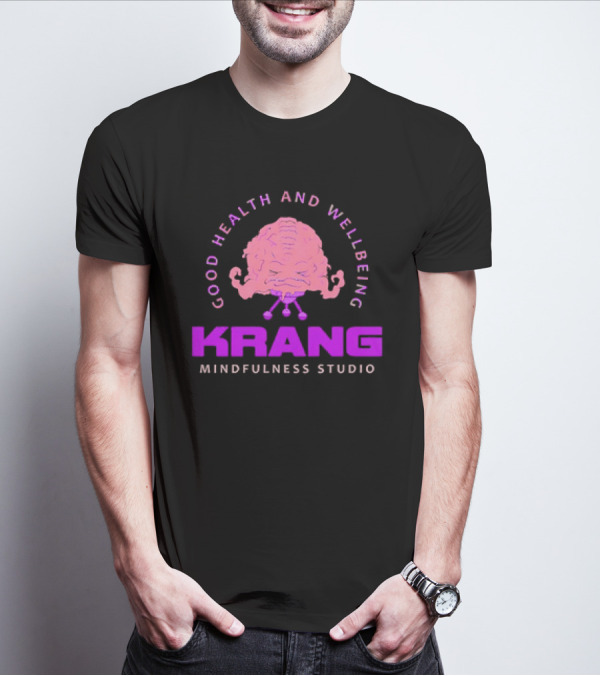 Krang Teenage Mutant Ninja Turtles Good Health And Wellbeing T-Shirt