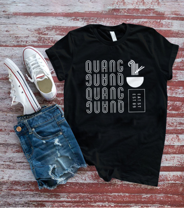 Quang Eat St Est 89 Noodle Bowl Pattern T-Shirt