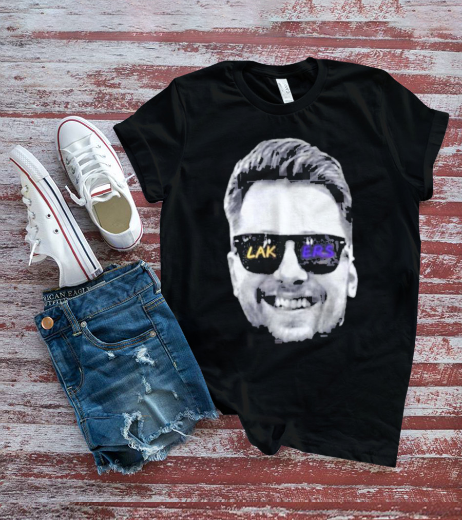 Luka Doncic Los Angeles Lakers Basketball Face Sunglasses T-Shirt