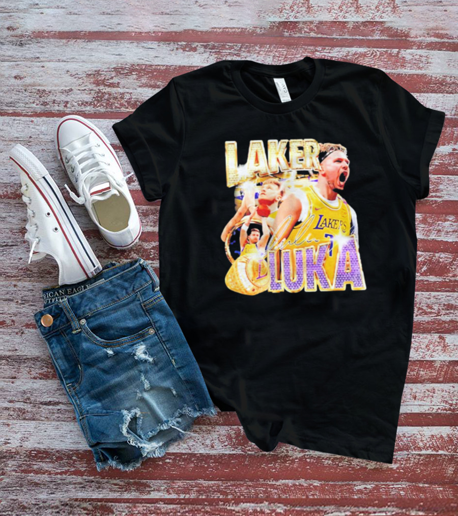 Laker Luka Doncic Lakers Basketball Vintage Style T-Shirt