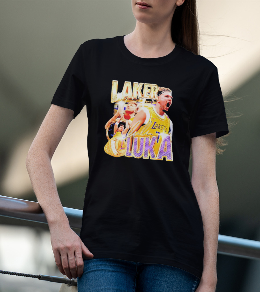 Laker Luka Doncic Lakers Basketball Vintage Style T-Shirt